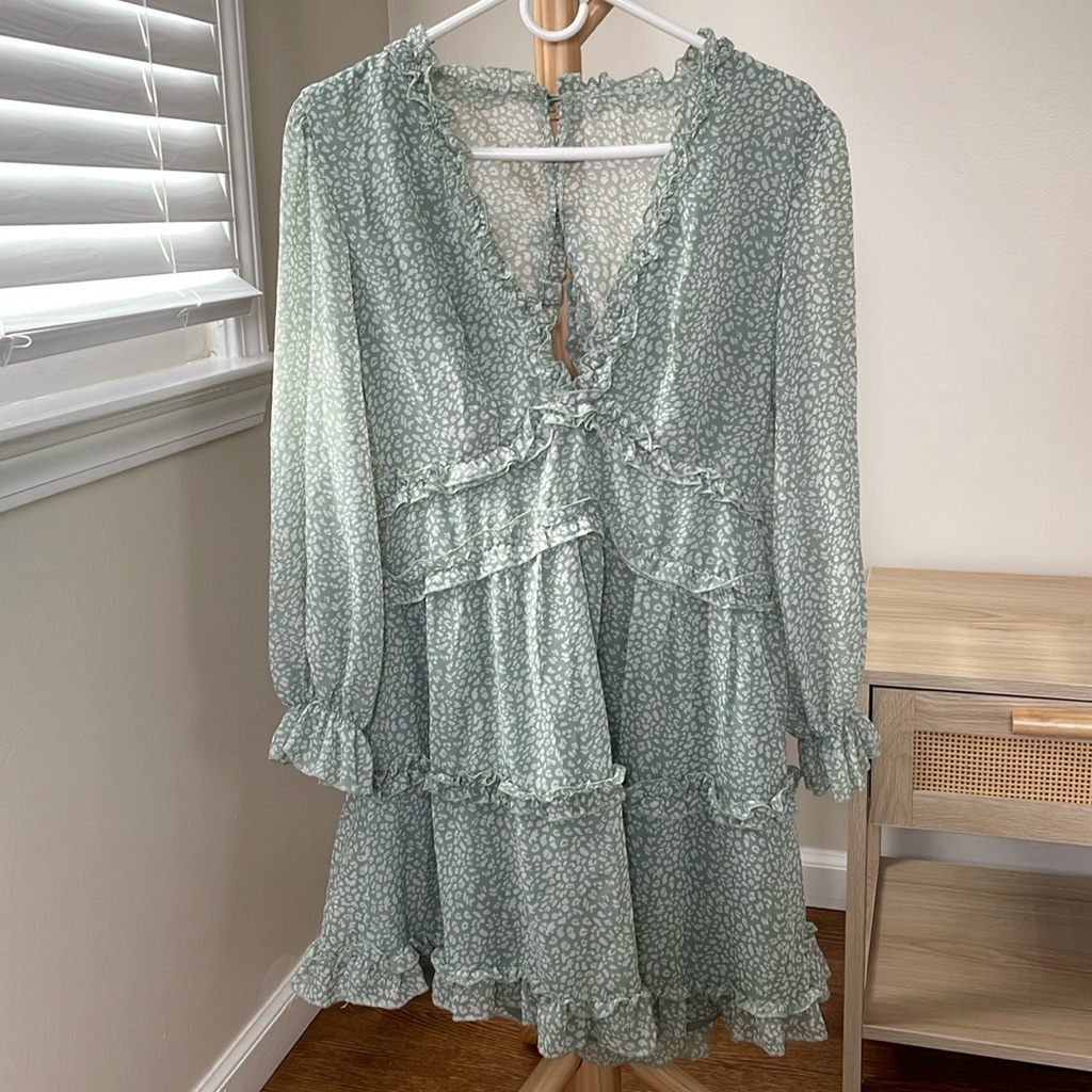 Ruffle Mini Dress